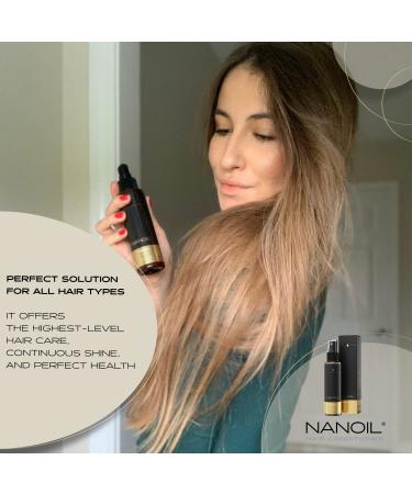 Argan Oil Nanoil Hair Conditioner 125ml | Two-Phase Protection & Smoothness | Strengthens Weakened Hair - Intensive Care - Buy Online on SooperMarket.com