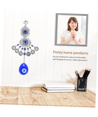ORFOFE Blue Eyes Pendant Decor Ornament Car Tote Trendy Purse Turkish Blue Eyes Fashion Devil Eye Necklace - Buy Online on SooperMarket.com