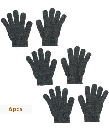 6 Pack Sphynx Cat Bath Gloves - Exfoliating Glove for Hairless Cats | Sphynx Shower Body Scrub - Buy Online on SooperMarket.com