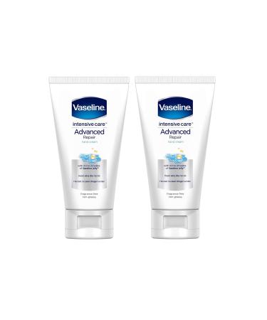 Pack of 2 Vaseline Intensive Care Advanced Repair Hand Cream 75ml 75 ml (Pack of 2)