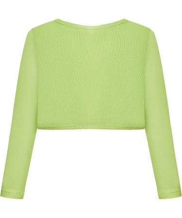 Bonny Billy Girls Green Knitted Cotton Cardigan Shrug - Size 4-5 Years - Buy Online on SooperMarket.com