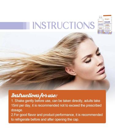 Hair Growth Oil - Hair Supplements For Women with Vitamin B6 Pumpkin Seed Oil For Skincare - Boost Hair Growth For Eyelashes Eyebrows & Dry Damaged Hair Moisturizer Face Hair - Buy Online on SooperMarket.com