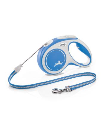 Kerbl Flexi Leash New Comfort dog leash cat leash retractable leash 8-20kg blue 5m rope Blue M 20kg / 5m rope