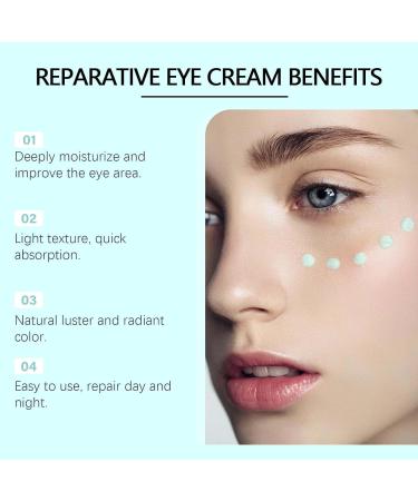Reparative Eye Cream Anti Aging Under Eye Cream for Wrinkles & Fine Lines Reparative Eye Cream for Dark Circles and Puffy Eyes Eye Repair Cream Moisturising Cream for Eyes Firming Brightening - Buy Online on SooperMarket.com