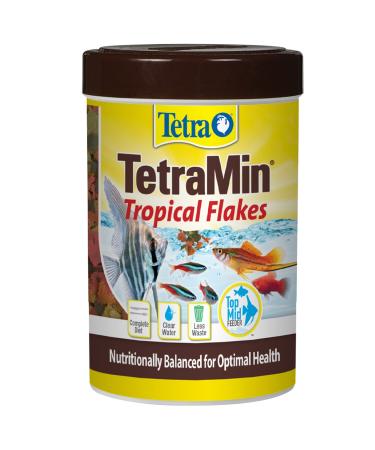 Tetra TetraMin Tropical Flakes 1 Ounce, Nutritionally Balanced Fish Food, Model:77102