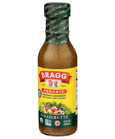 Bragg Organic Vinaigrette Dressing 12 oz - Healthy 12 Fl Oz Salad Dressing (1 Pack) - Buy Online on SooperMarket.com