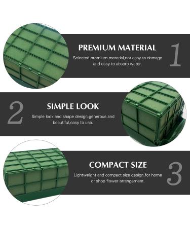 2 Pcs Floral Foam Cage & Bricks for Wedding Decor - Flower Arrangement Supplies - Buy Online on SooperMarket.com