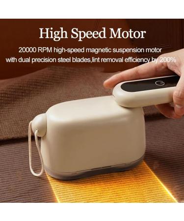 Buy LED Lint Remover - Double Head Electric Fabric Shaver 3 Speeds Efficient Hair Ball Trimmer for Easy Lint Removal - International Shipping Available - Buy Online on SooperMarket.com