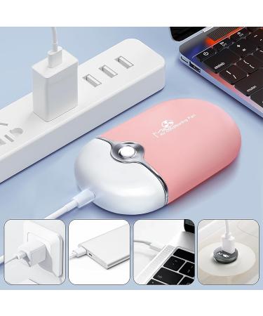 Geisofu USB Mini Portable Bladeless Fan for Eyelash Extension - Rechargeable & Electric (Light Pink) - Buy Online on SooperMarket.com