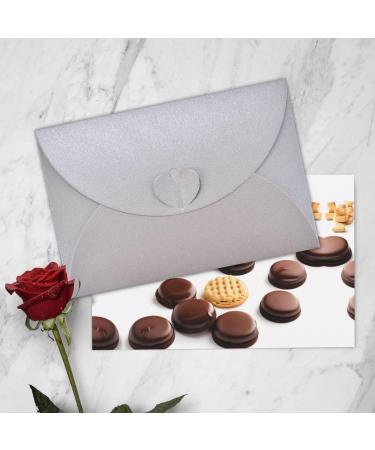 Cookies Food Chocolate Chip Biscuits Pearl Paper Greeting Card - Double-Sided Pearl Effect with Suitable for Various Occasions Cookies Food Chocolate Chip Biscuits One Size - Buy Online on SooperMarket.com