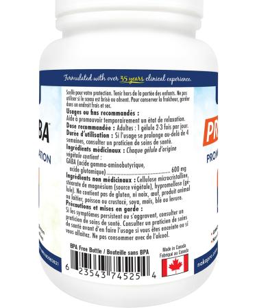 140 vcaps GABA (Gamma-Aminobutyric Acid) 600mg - Buy Online on SooperMarket.com