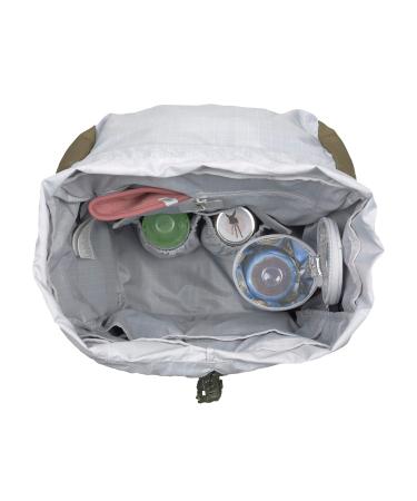 Casual Olive Baby Diaper Backpack with Diaper Pad Stroller Attachment & Bottle Warmer - Water Repellent Outdoor Gear - Buy Online on SooperMarket.com