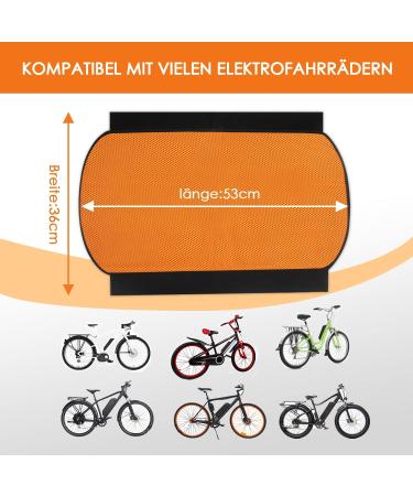 Arkham Waterproof E-Bike Battery Protective Cover with Reflectors - Neoprene Accessories for 30-38cm Frame - Buy Online on SooperMarket.com