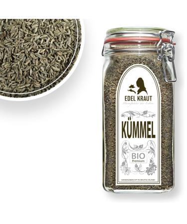 K mmel completely organic 700g in the premium wire ironing glass |Noble herb - 100% natural organic cumin seeds - from controlled organic cultivation - Organic Caraway - caraway tea or spice - organic caraway seeds