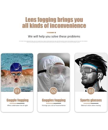 Fog Spray | 15ml Long Lasting Fog Spray Glasses Cleaner Prevents Fog on Eyeglasses Sunglasses AR Glass Lenses Cleaner for Glasses Acime - Buy Online on SooperMarket.com