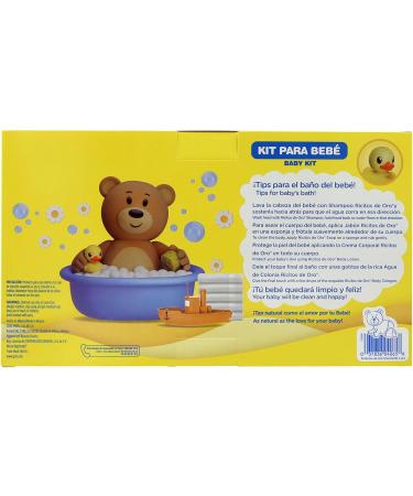 Ricitos de Oro Baby Kit - Hypoallergenic Chamomile Shampoo Soap Lotion & Cologne | Perfect for Sensitive Skin - Buy Online on SooperMarket.com
