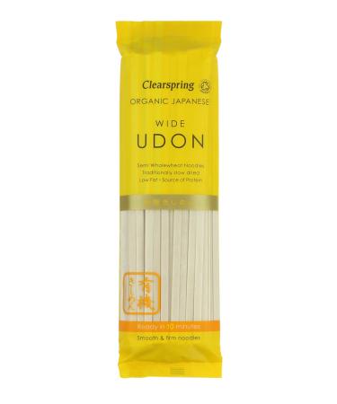 Clearspring Organic Japanese Wide Udon Noodles 200g