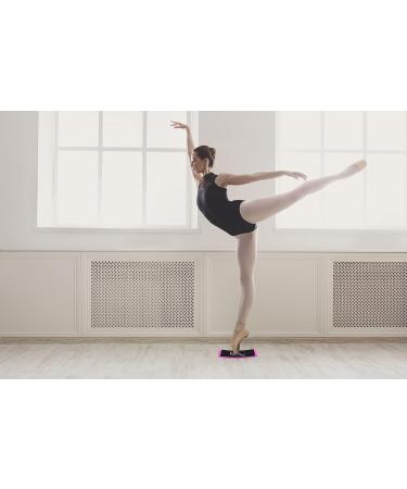 Portable Ballet Turning Board - Spin Turn Board for Dancers, Ice Skaters, Gymnasts & Cheerleaders - Pink - Buy Online on SooperMarket.com
