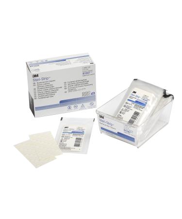3M Steri-Strip Reinforced Adhesive Skin Closures R1547 1/2 in x 4 in (12 mm x 100 mm) 6 Strips/Envelope