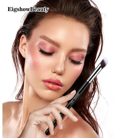 Concealer Brush for Flawless Makeup | Under Eye & Nose Contour Brush (Black E871) - Perfect for Cream & Liquid Foundation - Buy Online on SooperMarket.com