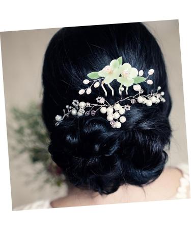 FOMIYES Ladies Suits Antique Hair Clasp Bridesmaid Headband Costume Glass Flower Hair Comb - Buy Online on SooperMarket.com