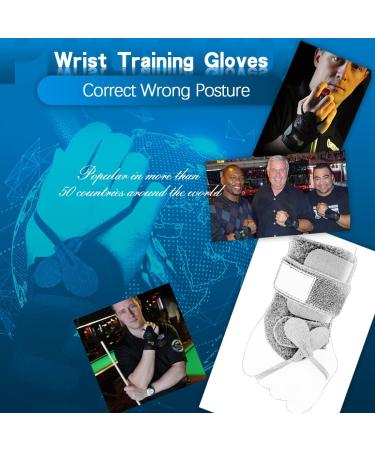 CRICAL Integrated Wrist Trainer Gloves - Pool Snooker Billiard Practice Tool - Buy Online on SooperMarket.com