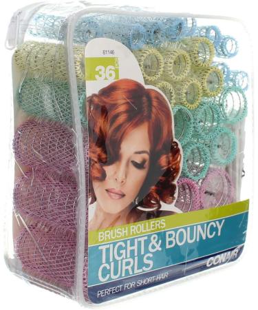 Conair Brush Rollers 36-Piece Set for Effortless Curls & Body - Buy Online on SooperMarket.com