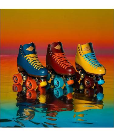 Riedell Crew Outdoor Quad Roller Skate - Turmeric, Size 8 - Buy Online on SooperMarket.com