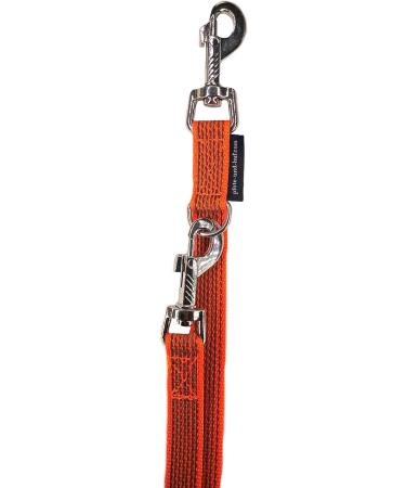 Buy Adjustable Dog Linen Leash - Medium & Large Dogs - 2m Orange - Durable & Stylish - Buy Online on SooperMarket.com
