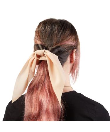 Chiffon Scarf Hair Scrunchies 14 Pack - 7 Striped 7 Solid - Women's Stylist Accessories - Buy Online on SooperMarket.com