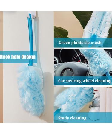 8PCS Duster Refill Microfibre Dusters Refills Electrostatic Adsorption Dusting Tools with 1 Handle Duster Disposable Replacement Dusters for Cleaning Home Office Furniture. - Buy Online on SooperMarket.com