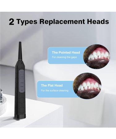 Dog Teeth Cleaning Tools with LED Light 3 Modes Dog Plaque Tartar Remover for Teeth Detachable Teeth Cleaning Kit for Dogs Cats Grey - Buy Online on SooperMarket.com