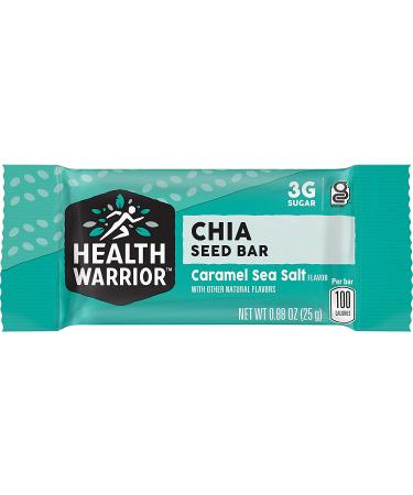 Health Warrior Chia Bars - Caramel Sea Salt Flavor - Pack of 15 Bars - Buy Online on SooperMarket.com