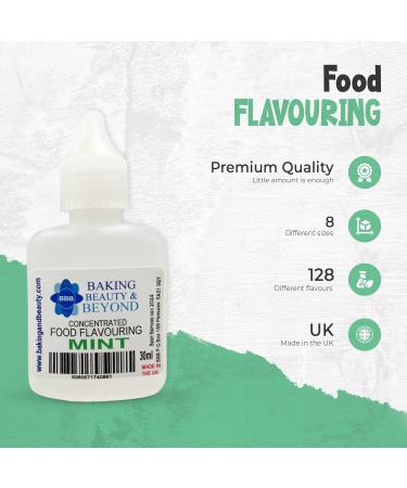 Baking Beauty and Beyond Concentrated Food Flavouring Oil - Dozen of Professional Quality Food Grade Flavouring Oil for Candy Making Baking Cooking Lip Balm and Lip Gloss - Mint (50ml) - Buy Online on SooperMarket.com