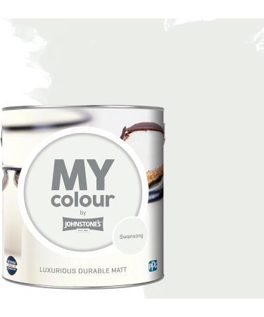 Johnstone's Luxurious Durable Matt Paint - Swansong 2.5L - Buy Online on SooperMarket.com
