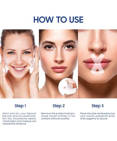Mouth Tape Sleep Strips - Stop Snoring and Improve Breathing for Better Sleep (120 PCS) - Buy Online on SooperMarket.com