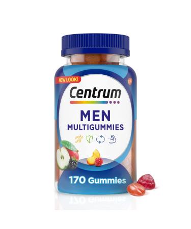 abseits Multigummies Men's Multivitamin Supplement Gummies Assorted Fruit 170 Ct