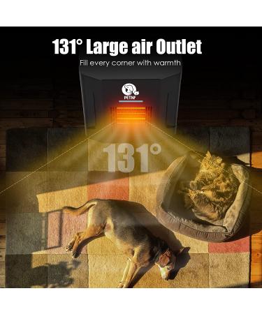300W Dog House Heater with Thermostat & App Control | Outdoor Pet Heater with Adjustable Temp & Timer | Safe & Easy to Install - Buy Online on SooperMarket.com