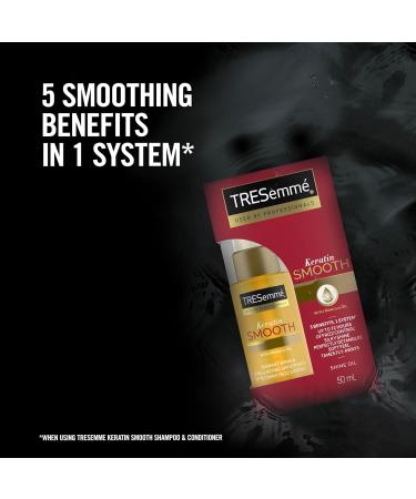 TRESemm Pro Collection Keratin Smooth Shine Oil With Marula Oil 50ml 50 ml (Pack of 1) TRESemm Pro Collection Keratin Smooth Shine Oil - Buy Online on SooperMarket.com