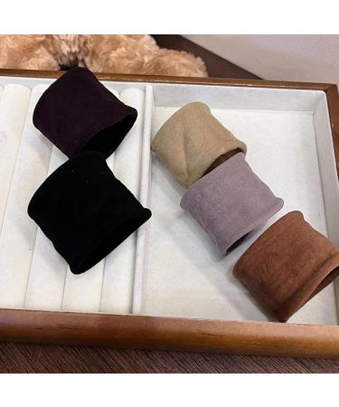 Hair Elastics No Damage Wide Hair Bands Hair Elastics | Hair Accessories Seamless Elastics Rubber Bands No Damage Ponytail Holders Pony Tails Hair Ties - Buy Online on SooperMarket.com