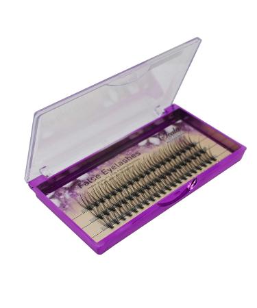 Bodermincer C Curl Individual Flare False Eyelashes 10mm - 20 Hairs/Cluster Fake Lashes Extension - Buy Online on SooperMarket.com
