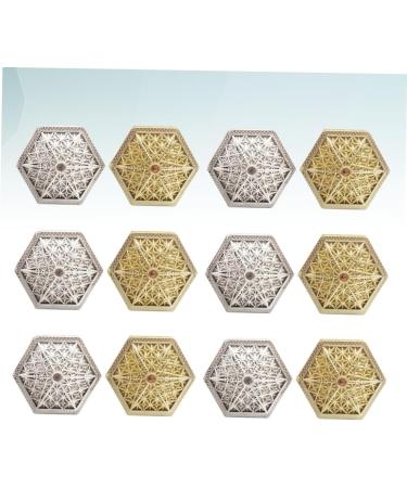 KOMBIUDA Wedding Stuff 12pcs Sugar Container Candy Container Hexagon Candy Holders Candy Box Candy Stand Western Style - Buy Online on SooperMarket.com