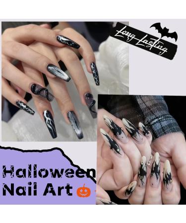 Modelones 15ML Black Gel Nail Polish - Pure Black Fall Color Soak Off Nail Art for Halloween - Perfect Home Manicure Gift for Women & Girls - Buy Online on SooperMarket.com