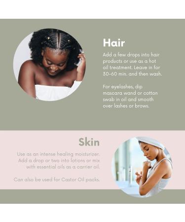 Leven Rose Jamaican Black Castor Oil Organic Cold Pressed Castor Oil for Face Hair and Nails 118 ml - Buy Online on SooperMarket.com