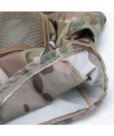 Balaclava Mesh Mask - Ninja Style Full Face Protection for Hunting, Airsoft, Cycling - Buy Online on SooperMarket.com