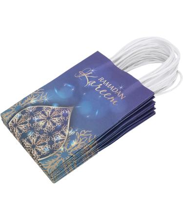 Hztyyier Ramadan Gift Bag Gift Wrap Bag 12Pcs Ramadan Tote Bag Paper Ornaments Supplies Decorations Decorative Items Paper Present Bag (blue tote bag) - Buy Online on SooperMarket.com