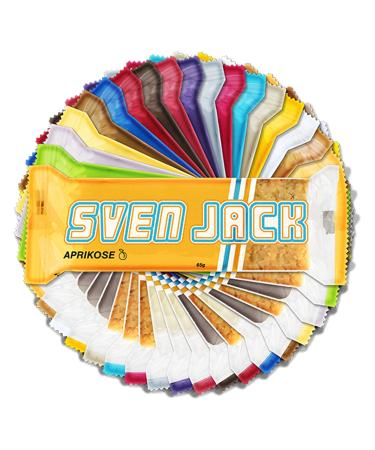 Sven Jack Energy Cake - Original 54 Pack (65g each) | Endurance Bar with Long-Chain Carbs Protein & Low Sugar - Ideal for International Shipping - Buy Online on SooperMarket.com