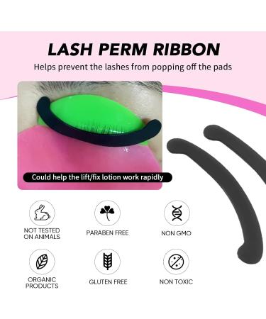PERMANIA Lash Lift Rods Rainbow Soft Silicone Pads L Curls for Eyelash Perm Kit 3 in 1 with Eyelash Lifting Ribbon & Reusable Eye Patches for Different Eye Shapes - Buy Online on SooperMarket.com