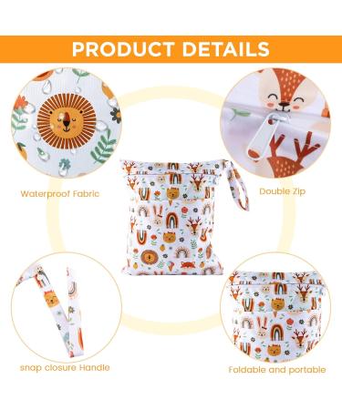 Buy Darryy Wetbag Kindergarten 2-Pack | Waterproof Laundry & Diaper Bags - Eco-Friendly Reusable Fox Design - Buy Online on SooperMarket.com