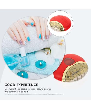 OSALADI 1 Set Electric Manicure Safe Nail Clipper Automatic Nail Electric Nail Clippers Cuticle Trimmer Nail Scissors Nail File Fingernail Nail Abs Usb Nail Baby 8x8cm Red - Buy Online on SooperMarket.com